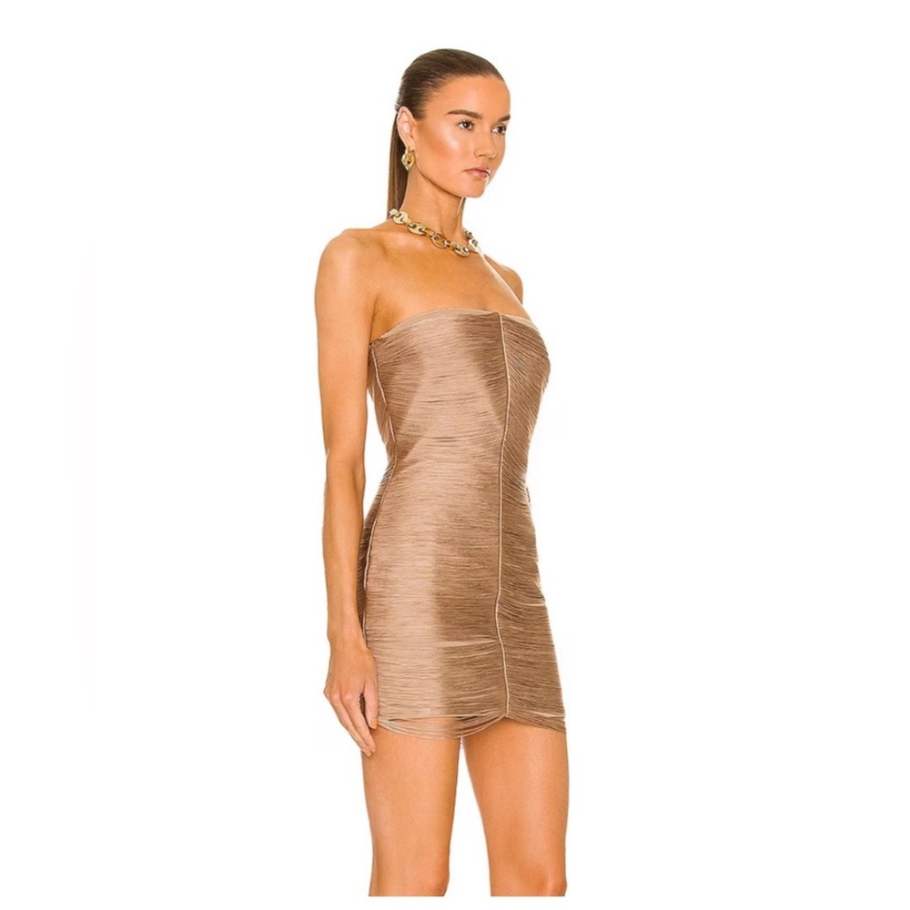 Authentic NEW Alexander Wang Bronze Fringe Dress size SMALL